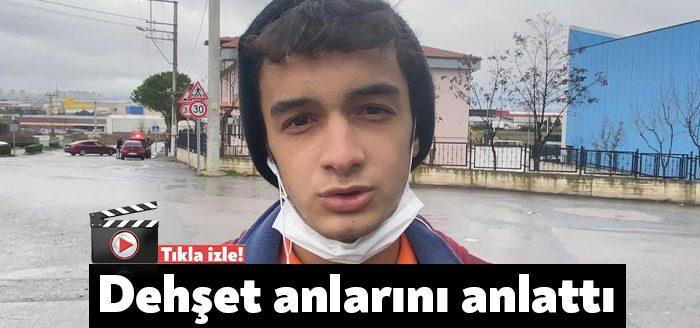 Kocaeli’nin Gebze ilçesinde lisenin önüne otomobiliyle gelen 4 kişi, yaya