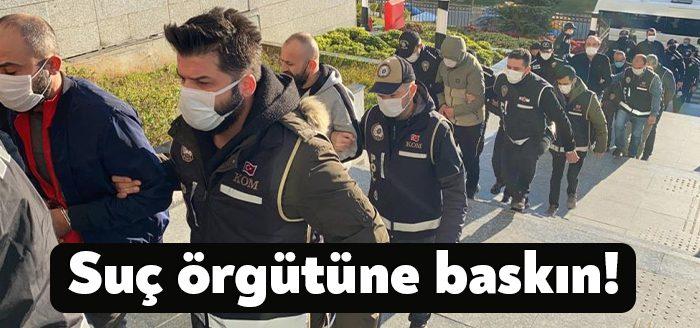 Kocaeli ve İstanbul’da polis ekipleri tarafından eş zamanlı yapılan operasyon