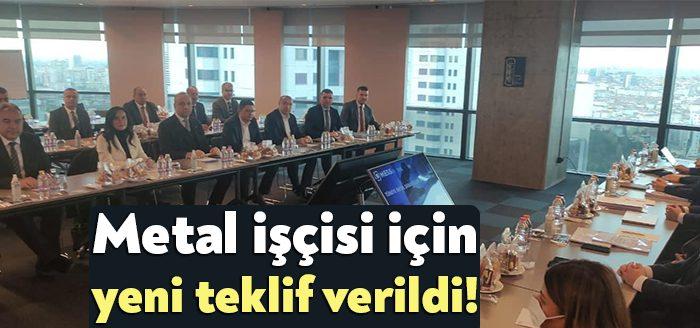 MESS Grup Toplu İş Sözleşmesi görüşmelerinde yeni teklif sunuldu. MESS,