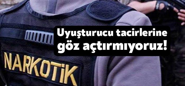 Kocaeli'de bir hafta içerisinde gerçekleştirilen narkotik operasyonlarında uyuşturucu tacirlerine ağır