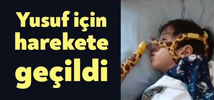 4 yaşında SMA Tıp 1 Hastası olan Yusuf Barkın için