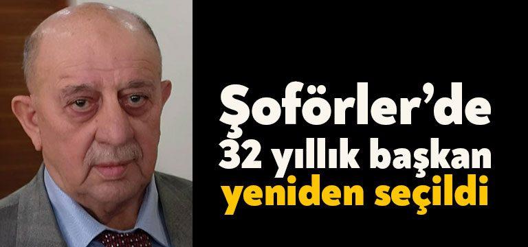 Kocaeli Şoförler ve Otomobilciler Odası’nın Genel Kurulu’nda 32 yıllık başkan