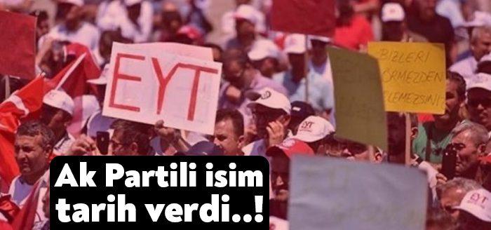 Ak Parti Grup Başkanvekili Muhammet Emin Akbaşoğlu, milyonların beklediği emeklilikte
