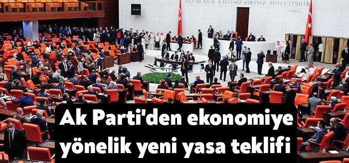 Ak Parti'nin, Vergi Usulü Kanunu ile Kurumlar Vergisi Kanunu'nda değişiklik