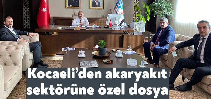 Kocaeli Ticaret Odası Başkanı Necmi Bulut ve beraberindeki Oda heyeti,