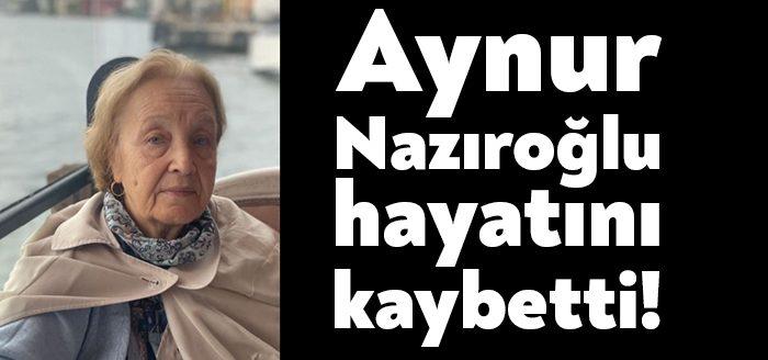 SSK eski başhekimlerinden merhum Urolog Op. Merhum Erol Nazıroğlu’nun eşi