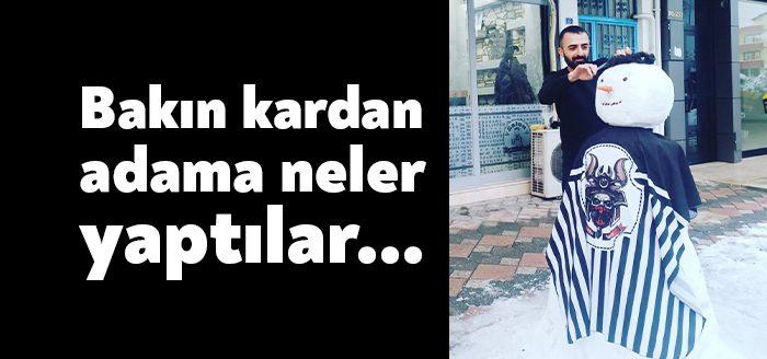 Körfez beyaza büründü, çocuklar da tatili fırsat bilerek doyasıya eğlendi.