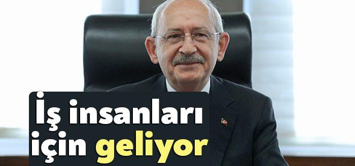 CHP Genel Başkanı Kemal Kılıçdaroğlu bu kez KOSİAD’lı sanayici iş