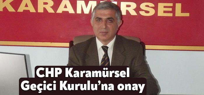 CHP Merkez Yürütme Kurulu’ndan onay alan CHP Karamürsel İlçe Geçici