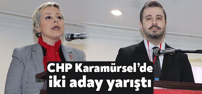  CHP Karamürsel İlçe Örgütü Olağanüstü Kongresi’nde 2 aday yarıştı. Başkanlık