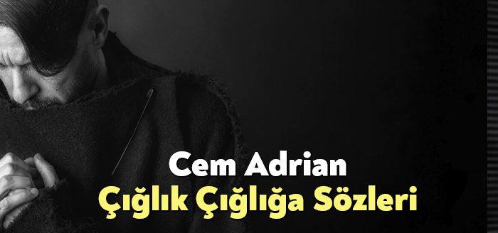 Cem Adrian Çığlık Çığlığa Sözleri dinleyiciler tarafından merak ediliyor. Cem