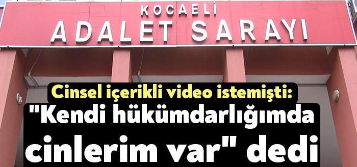 Kocaeli'de vatandaşları "sana cinler musallat olmuş" diyerek kandıran ve cinsel