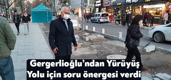 HDP Kocaeli Milletvekili Ömer Faruk Gergerlioğlu Kocaeli İzmit Yürüyüş Yolu’nda