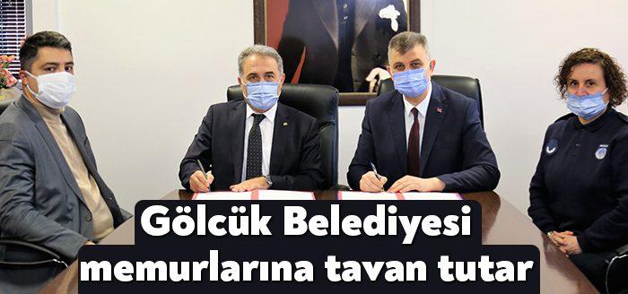 Gölcük Belediyesi'nde 139 memur çalışanı ilgilendiren sözleşme 'Tavan Tutar' üzerinden