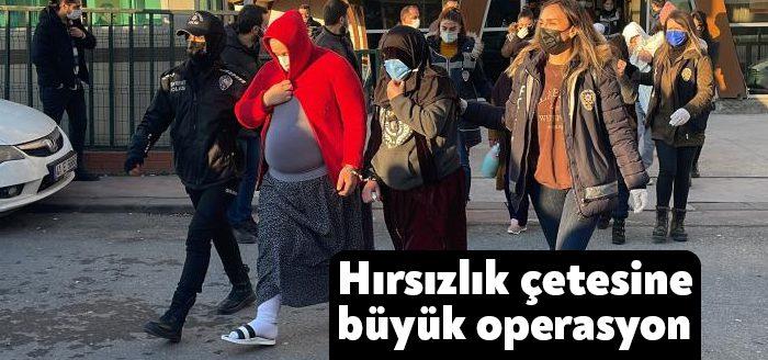Kocaeli ve 8 ilde yapılan eş zamanlı operasyonlarda, 30 farklı