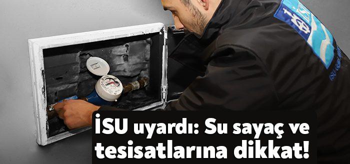 İSU Müşteri Hizmetleri ve Kurumsal İletişim Dairesi Başkanlığı, soğuk havalar