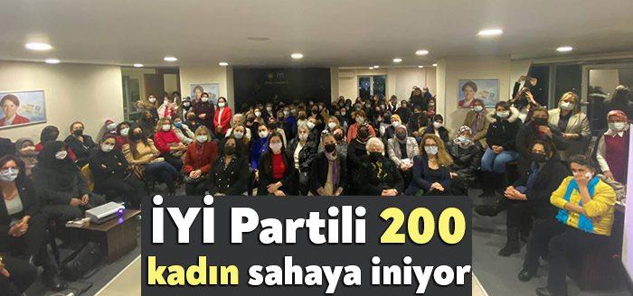 İYİ Parti İl Kadın Politikaları Başkanlığı, İzmit’in üç mahallesinde aynı