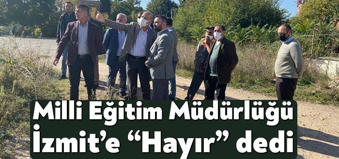 İzmit Belediyesinin vatandaşların talebi üzerine Tavştantepe Mahallesi’nde atıl bırakılan bölgenin