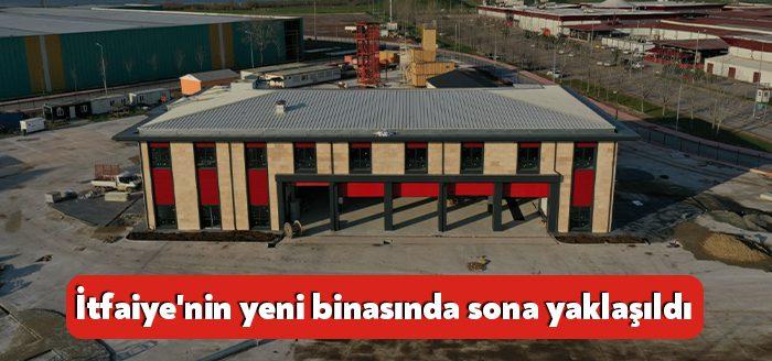 Kocaeli İtfaiyesi’nin artan ihtiyacını karşılayacak yeni hizmet binası ve eğitim