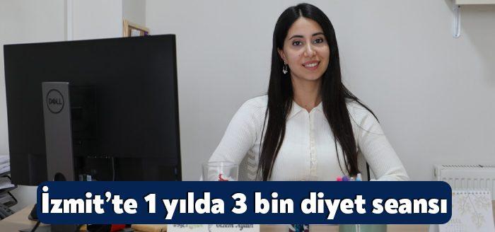 İzmit Belediyesi’nin ücretsiz diyetisyen hizmeti Kadın Girişimciler Merkezi’nde devam ediyor.