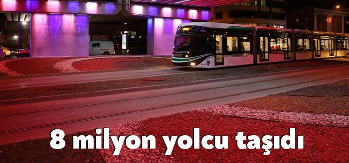 Kocaeli Büyükşehir Belediyesi Ulaşım Park tarafından işletilen Akçaray ile rahat
