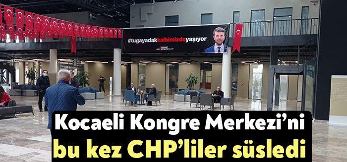 CHP Kocaeli İl Danışma Toplantısı için Kocaeli Kongre Merkezi, CHP’liler