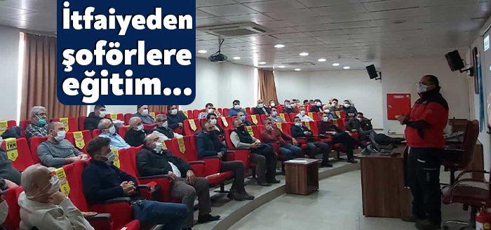 Kocaeli Büyükşehir Belediyesi İtfaiye Dairesi, eğitim hizmetlerine aralıksız devam ediyor.