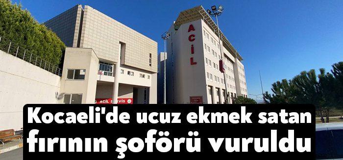Kocaeli'nin Darıca ilçesinde ucuz ekmek satan fırının şoförü, kimliği tespit