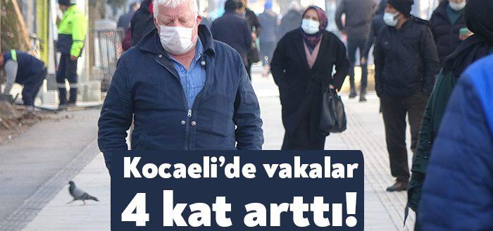 Omicron varyantının ortaya çıkmasıyla Kocaeli'de korona virüs vaka sayıları 4