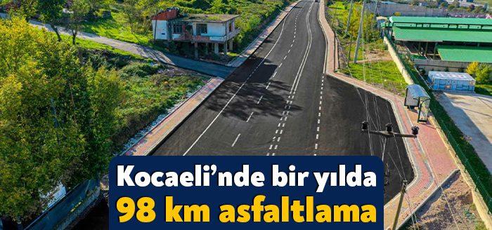 Büyükşehir tarafından 2021 yılında yol üst yapı düzenlemesi çalışmaları kapsamında;