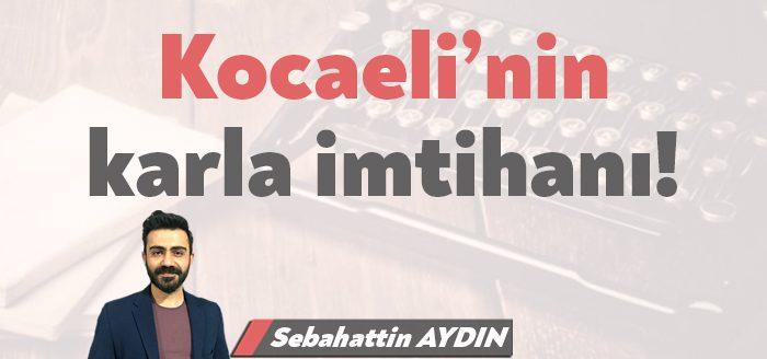 Son yılların en yoğun kar yağışlarını görüyoruz. Ben son iki
