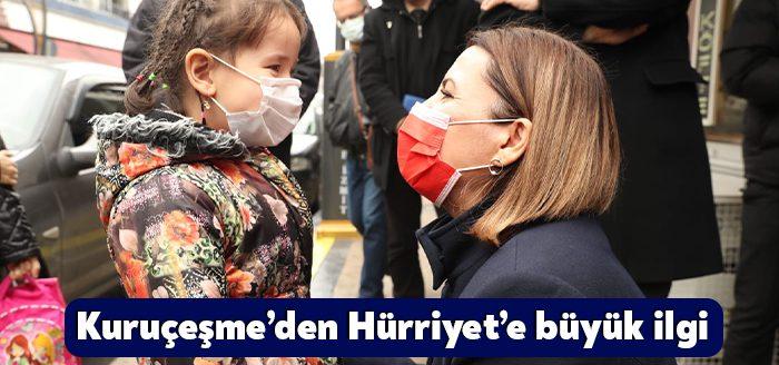 İzmit Belediye Başkanı Av. Fatma Kaplan Hürriyet, Kuruçeşme Doğan Mahallesi