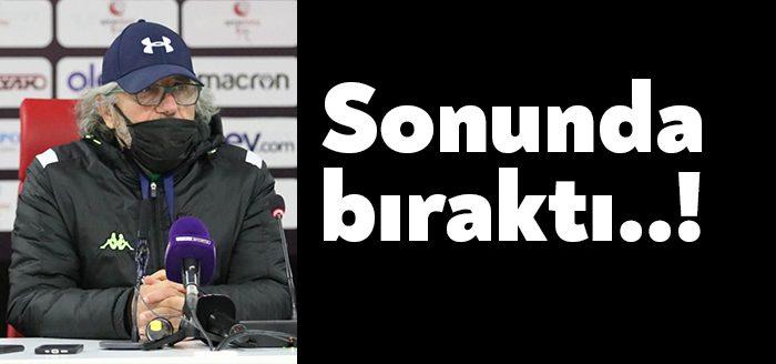 Samsunspor’a 3-0 yenilen Kocaelispor’da teknik direktör Mustafa Reşit Akçay, görevinden
