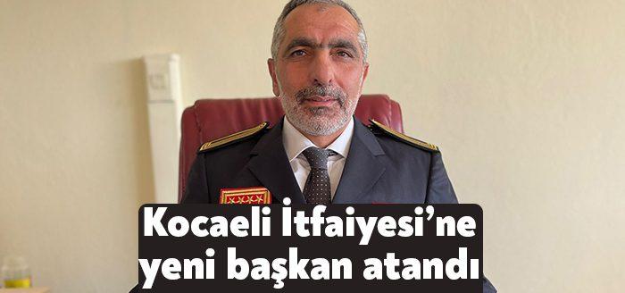 Kocaeli Büyükşehir İtfaiyesi Daire Başkanlığı görevine aynı kurumda şube müdürü
