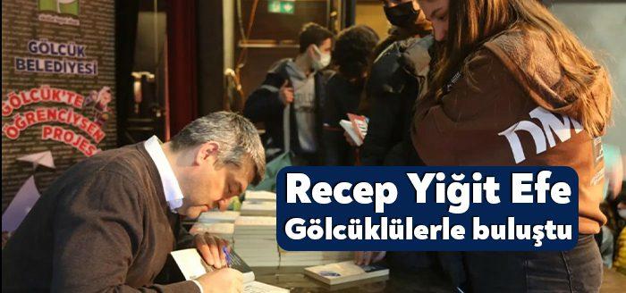 “Gölcük’te Öğrenciysen Projesi” kapsamında yapılan “Okur-Yazar Buluşması” etkinliğinin konuğu, Tarihçi