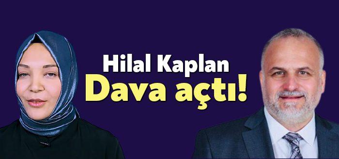 Hükümete yakın köşe yazarlarında biri olan Hilal Kaplan, İYİ Parti’li