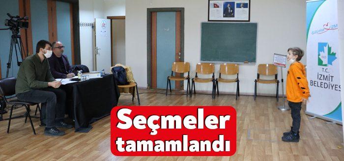 İzmit Belediyesi ve Çocuk Sinema Okulu işbirliği ile çocukların içindeki