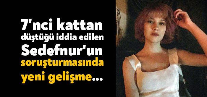 Kocaeli'de üniversite öğrencisi 23 yaşındaki Sedefnur Çağlar'ın 7'nci kattan düşerek
