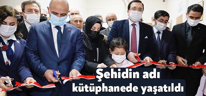 2016 yılında Suriye’de şehit düşen Sözleşmeli Er Muhammed Bozarslan’ın adı;