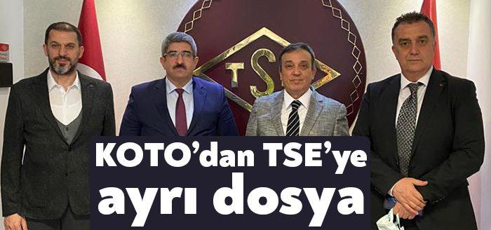 Kocaeli Ticaret Odası Başkanı Necmi Bulut ve beraberindeki Oda heyeti,