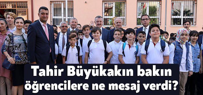 Kocaeli Büyükşehir Belediye Başkanı Tahir Büyükakın yayınladığı bir mesajla yarıyıl