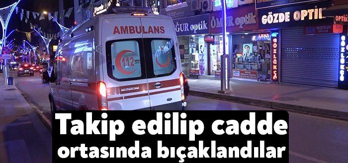 Kocaeli'nin İzmit ilçesinde 2 kişi, iddiaya göre kendilerini takip eden