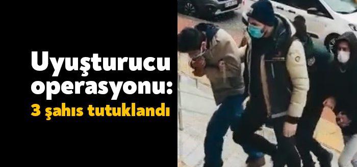 Kocaeli’nin Derince ilçesinde polis ekipleri tarafından yapılan operasyonla, onlarca kilo