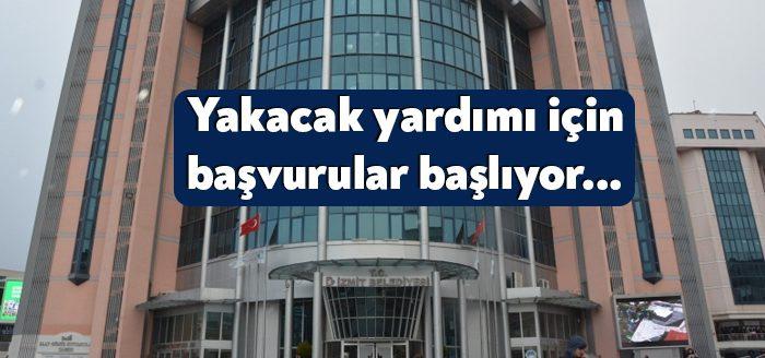 İzmit Belediyesi Sosyal Destek Hizmetleri Müdürlüğü, ihtiyaç sahibi vatandaşlar için