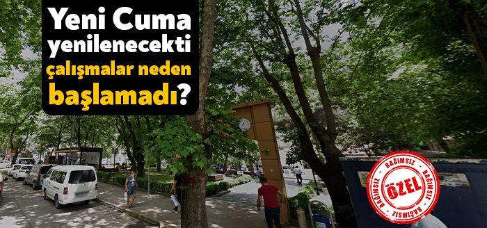 İzmit Belediyesi Yeni Cuma Parkı’nı yenileme kararı almıştı. Ancak çalışmalar