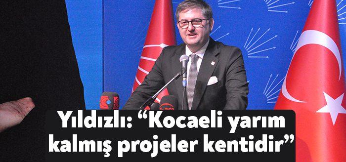 CHP Kocaeli İl Danışma Toplantısı’nda konuşan CHP Kocaeli İl Başkanı