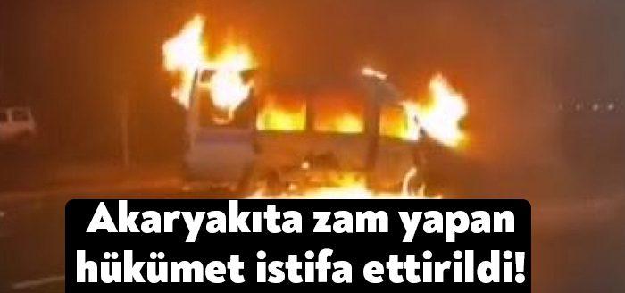 Kazakistan'da sıvılaştırılmış petrol gazı (LPG) fiyatlarının yükseltilmesinin ardından birçok kentte