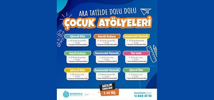 Başiskele'de eğitime ve geleceğin teminatı çocuklara büyük önem veren Başiskele