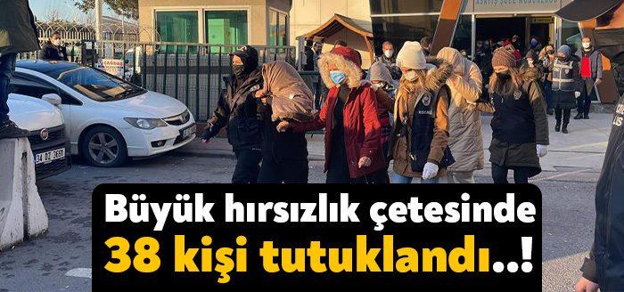 Kocaeli ve 8 ilde yapılan eş zamanlı operasyonlarda, 30 farklı