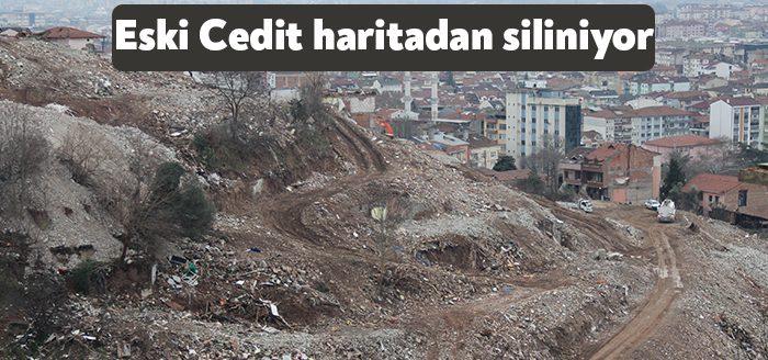 Çarpık kentleşmenin en üst seviyede olduğu Kocaeli'nin İzmit ilçesi Cedit